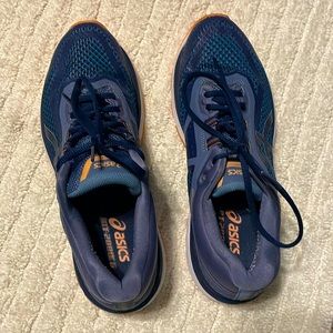 Blue and orange ASICS female size 9.5